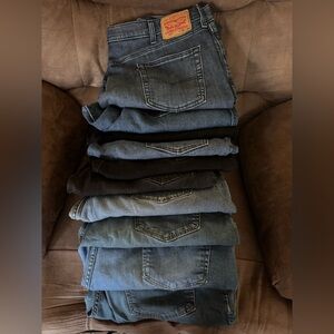 Levi's & Wranger Denim Jeans